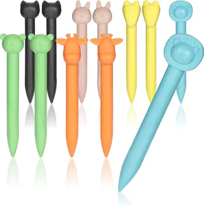 Produktbild von com-four® 12x Wachsmalstifte - Bunte Wachsmaler in verschiedenen Farben und Designs - Malstifte für Kinder zum Spielen und Lernen