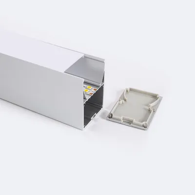 Produktbild von Aluminiumprofil Hängend 2m für LED Streifen bis 22 mm 2 m