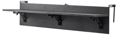 Produktbild von Balkontisch, klappbar – Balkonhängeschild – Tischplatte: 122 cm – Tischplatte aus PS