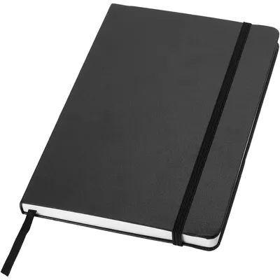 Produktbild von Schwarzes liniertes Notizbuch im A5-Format