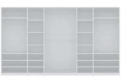 Produktbild von Marmex Möbel Mehrzweckschrank TRES SET X  360x206x51 cm Weiß