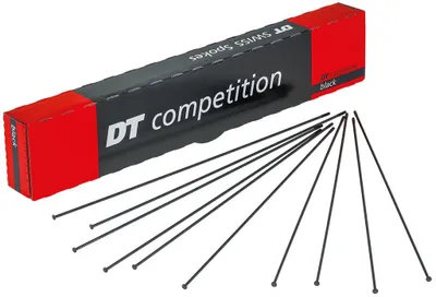 Produktbild von DT SWISS Speichen 2.0X1.8X2.0X287Mm Karton 100 Stück Schwarz Competition Stra....