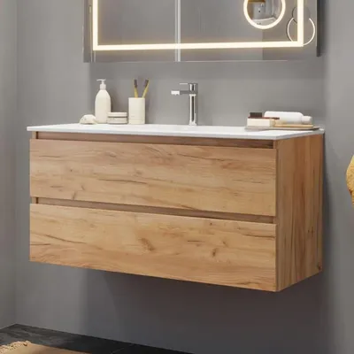 Productafbeelding van Pianura wastafel met onderkast, 102 cm