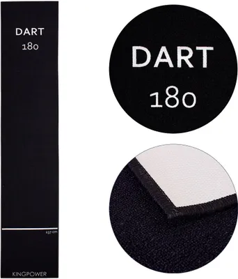 Produktbild von Dart Darts Teppich Dartteppich Dartmatte 290x60 cm Steeldart Dartpfeile Dartboard Zubehör Abwurflinie Schutz Gummi Dartscheibe verschiedene Designs Kingpower, Design:Design 03