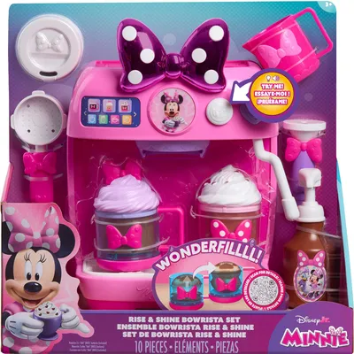 Immagine prodotto di Just Play Disney Minnie Mouse Rise & Shine, 3 anni, con audio, AAA, batterie ricaricabili/batterie incluse