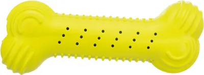 Produktbild von TRIXIE Knister-Knochen Hundespielzeug - lime - 18 cm