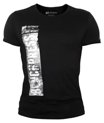 Immagine prodotto di Maglietta Extrifit, modello "33 Bankdrücken", colore nero, taglia M
