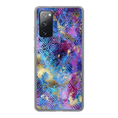 Produktbild von MuchoWow® Handyhülle Schutzhülle Hülle für Samsung Galaxy S20 FE Marmor - Farbe - Geometrische Formen Silikon Softcase Handy Hülle - Abdeckung