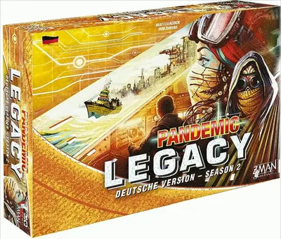 Produktbild von Asmodee Pandemic Legacy - Season 2, Brettspiel, Flucht, 14 Jahr(e), Familienspiel