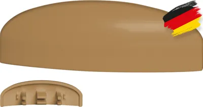 Produktbild von BAUHELD® Fenster Wasserschlitzkappen [ Germany] - 30 Stück für Fensterrahmen - Schlitzbreite 25-30mm - RAL 8003