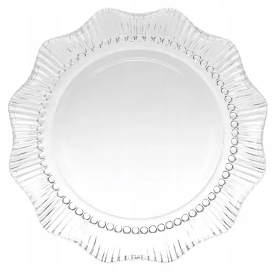 Zdjęcie produktu dla Altom Design Vivienne, szklana miska deserowa, wzór, 17,5 cm