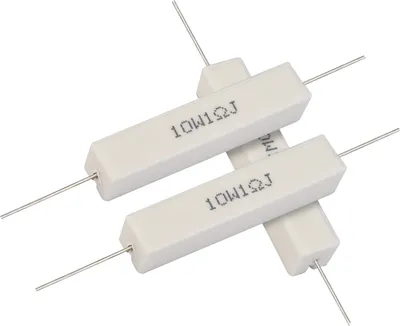 Obrázok produktu pre Sada rezistorov, rezistor reproduktora, keramický rezistor, 10W keramický rezistor, keramický rezistor 10W, cementový rezistor