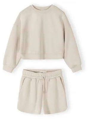 Minoti Set Beige für Mädchen, Vorderansicht