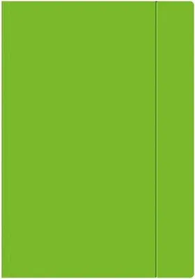 Zdjęcie produktu dla Teczka Z Gumką A4 Fluo Zielona A'10 3167