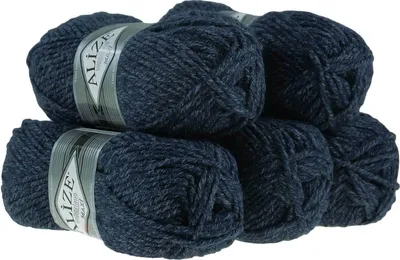 Produktbild von 500g Strickgarn Strickwolle Alize Superlana Maxi 25% Wolle, Farbwahl