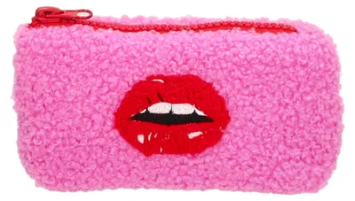 Produktbild von Gift Company Kosmetiktasche Teddy Lippen Pink (16x9cm)