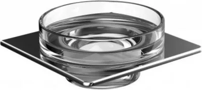 Produktbild von emco art Seifenhalter, Schale aus Kristallglas, klar, chrom, 163000101