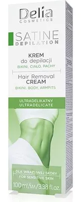 Produktbild von DELIA Satine Enthaarungscreme, besonders sanft, 100 ml