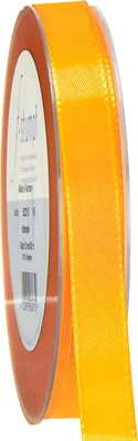 Produktbild von 50m × 15mm Visco Dekoband Taftband Schleifenband Geschenkband Stoffband Taft Schleife, Farbe:dottergelb