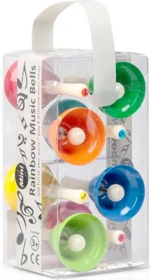 Produktbild von Tobar Musikspielzeug Rainbow Music Bells buntes Lernspielzeug