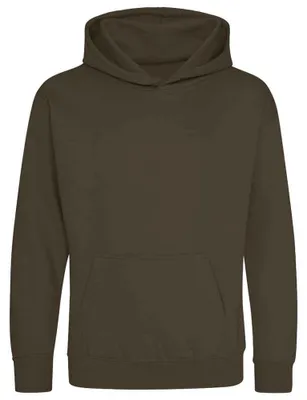 Image de Awdis - Sweat à capuche pour enfants LT4876 (152-158) (vert olive)