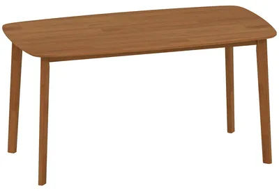 Obrázek produktu pro Jídelní stůl z borovicového dřeva – styl venkovský | Barva: Hnědá | Rozměry: 80 x 150 x 76 cm