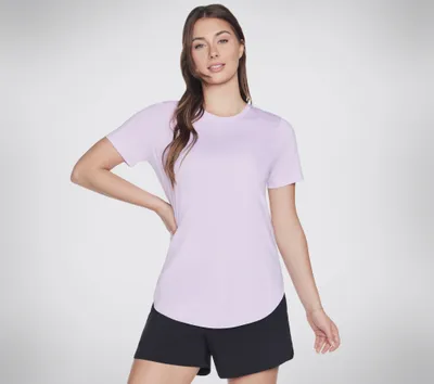 Produktbild von Skechers Damen T-Shirts GODRI SWIFT TUNIC TEE lila, Größe XXL (TS105)
