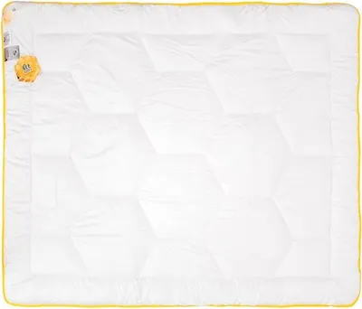 Obrázek produktu pro Antialergická přikrývka 180x200 Bee Soft saténová teplá 1600g bílá AMZ