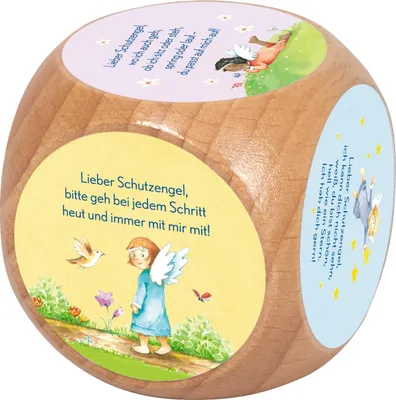 Produktbild von Gebetswürfel - Behüte mich, lieber Schutzengel