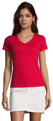 Immagine prodotto di SOLS - Maglietta "Imperial" con scollo a V da donna LT1769 (S) (rosso)