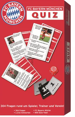 Produktbild von Teepe Verlag 22596924 - Bayern München Quiz Wissensspiel Fragen Antwort Fußball Verein