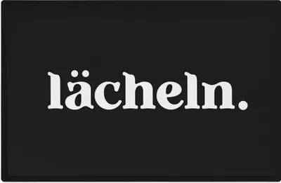 Produktbild von Trendation - Lächeln Fußmatte Außen und Innenbereich 60x40 cm