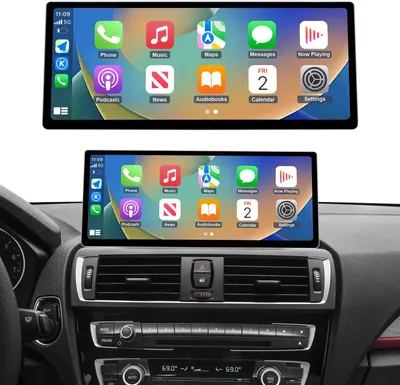 Productafbeelding van CarPlay Radio - Autoradio - Multimediasysteem - Touchscreen - Inbouwscherm - 12,3 Inch Scherm