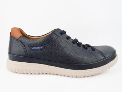 Produktbild von Mephisto Thomas navy 1345 6135 sportlicher Schnürer Blau : 42.5