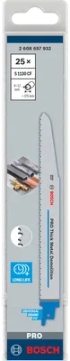 Produktbild von PRO Thick Metal Demolition S1130CF Säbelsägeblatt, 1,6 x 22 x 225 mm, 25-tlg.