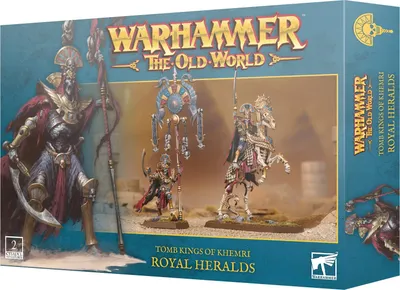 Obrázek produktu pro Warhammer The Old World - Tomb Kings of Khemri - Royal Heralds (2 figurky)
