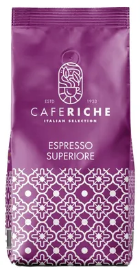 Produktbild von Cafe Riche Espresso Superiore 1000g – Intensiver, aromatischer Espresso Kaffee