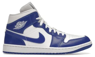 Image de Jordan 1 Mid Kentucky Blue (pour femmes) - Taille EU 38