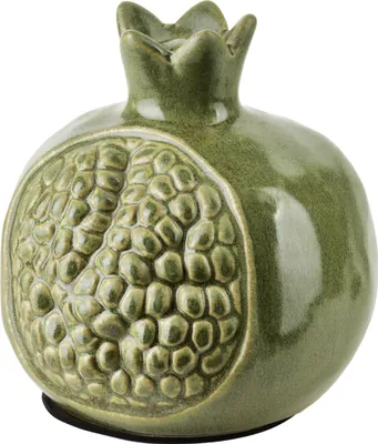 Image de Figurine décorative en céramique SAGGIO Grenat 12 x 12 x 13 cm Vert 1 pièce