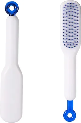 Zdjęcie produktu dla Szczotka dla Małego Psa Kota Wysuwana Miękka do Sierści Biała