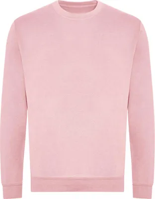 Produktbild von Just Hoods JH230 | Herren Sweat, Organic Sweat, Baumwolle - Farbe: Baby Pink - Größe: M