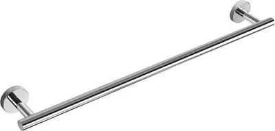 Obrázek produktu pro Držák na ručníky 60 cm, chromovaný, nástěnný, nerezový, vhodný do koupelny i kuchyně, odolný a stylový