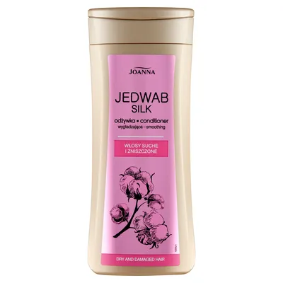 Zdjęcie produktu dla Odżywka Do Włosów Joanna Jedwab Wygładzająca Do Włosów Suchych I Zniszczonych 200 G