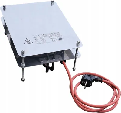 Obrázek produktu pro Dymbox | Sada udírny - Ohřívač 2 kW - Termoregulační jednotka 30 A - Deflektor z plechu odolného proti kyselinám - Odolný proti povětrnostním vlivům
