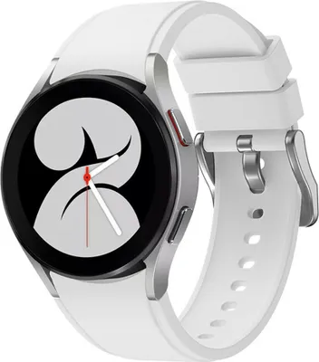 Produktbild von Strap-it Samsung Galaxy Watch 4 - 44mm Silikonarmband (Weiß)