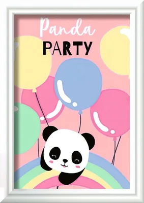 Obrázok produktu pre Ravensburger Maľovanie podľa čísel 20056 - Panda Party - deti od 7 rokov