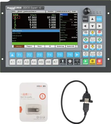 Produktbild von CNC-Bewegungssteuerung, 4-Achsen-Funktionalität, benutzerfreundliches Design, Einfacher Controller, 4 Achsen