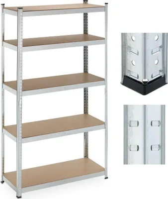 Productafbeelding van Grote, stevige planken met 5 niveaus