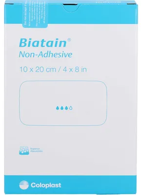 Produktbild von Biatain Schaumverband nichthaftend 10x20cm, 5 St VER