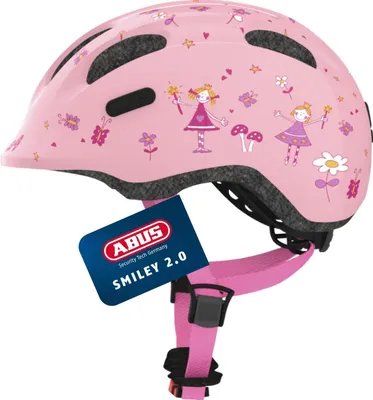 Produktbild von ABUS Kinderhelm Smiley 2.0 - Robuster Fahrradhelm für Mädchen und Jungs